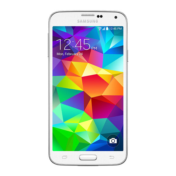 Samsung Galaxy S5 SM-G900V 4G LTE 16GB Verizon Unlocked Smartphone White - worldtradesolution.com
 - 1