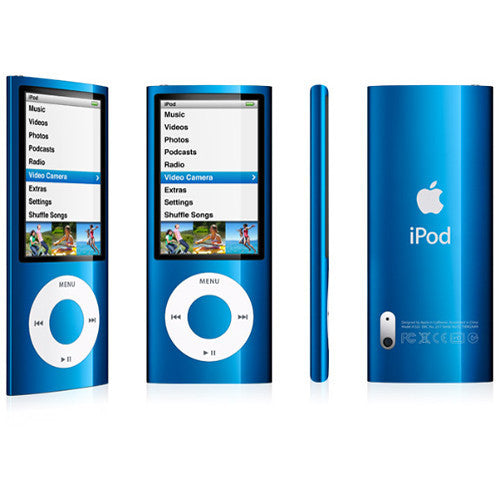 Apple iPod Nano A1320 5th Generation Blue 8GB Camera MC037LL/A - worldtradesolution.com
 - 2