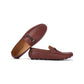 Mio Marino Mens Speckled Leather Casual Tan 10.5M