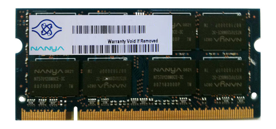 Nanya 1GB PC2-5300S DDR2 NT1GT64U8HA0BN-3C 200p CL5 SODIMM Laptop Memory Non-ECC - worldtradesolution.com
 - 2