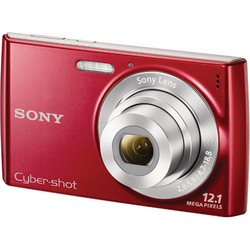 Sony Cyber-shot DSC-W510 Digital Camera (Red) - worldtradesolution.com
 - 1