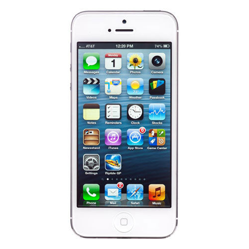 Apple iPhone 5 16GB MD294LL/A 4G LTE AT&T FACTORY UNLOCKED White Like New - worldtradesolution.com
 - 1